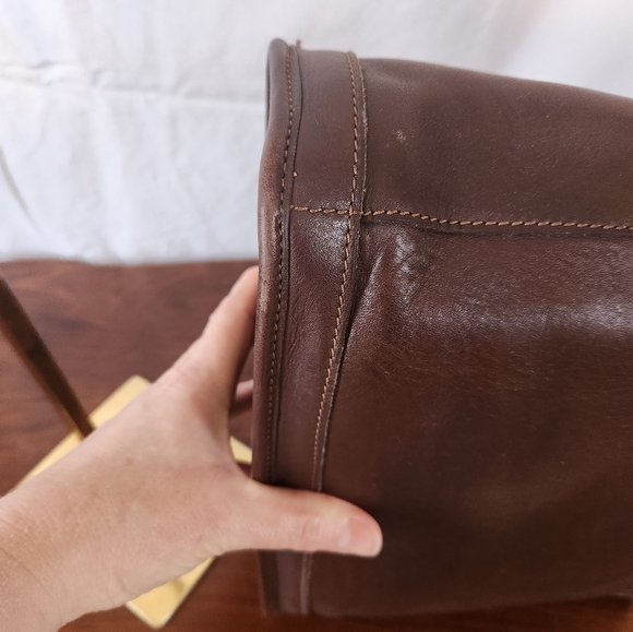Vintage brown Coach Bleecker bag in excellent condition - Picture 7 of 16